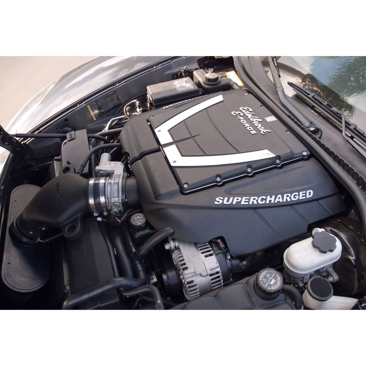 Edelbrock E-Force Gen VI TVS2300 2008-2013 Corvette LS3 Stage 2 Supercharger Kit w/ Tune 1591 - Image 3