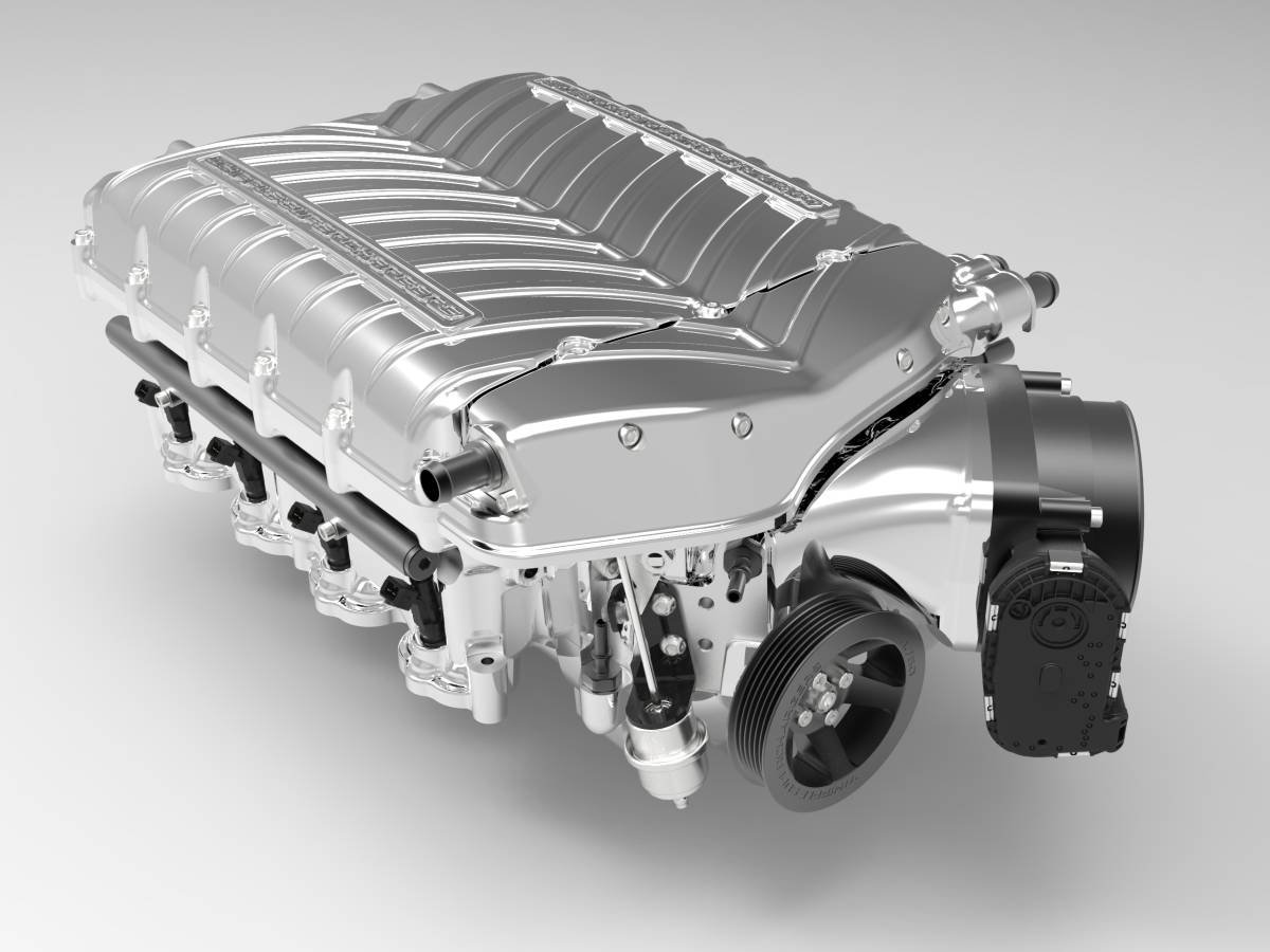 2011-2026 Ford Coyote 5.0L Whipple Gen 6 3.0L Hot Rod Supercharger Kit - Image 6
