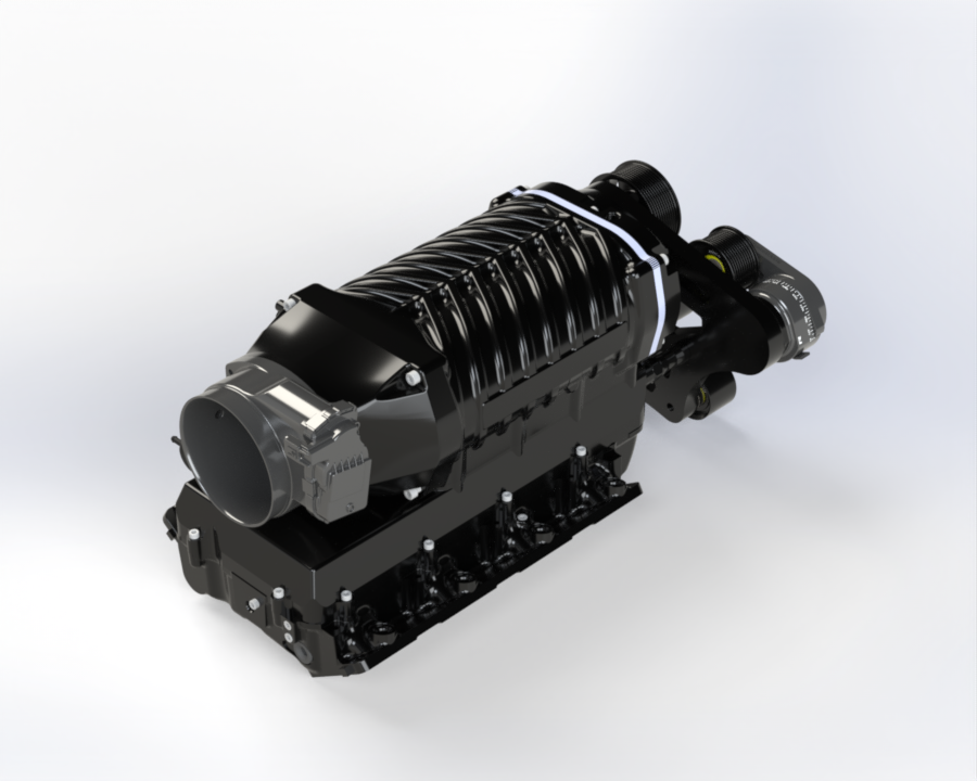 Chevy / GM LS1, LS3 and LS7 Whipple Gen 6 3.8L Hot Rod Supercharger Kit - Image 5
