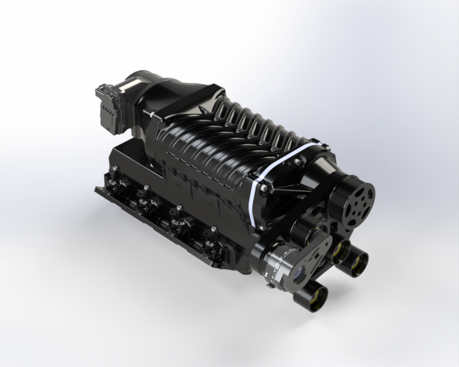 Chevy / GM LS1, LS3 and LS7 Whipple Gen 6 3.8L Hot Rod Supercharger Kit - Image 7