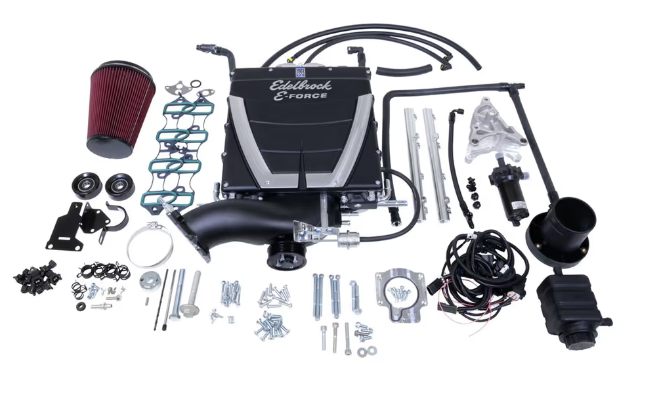 Edelbrock 15461 E-Force Supercharger Kit, Gen III LS Truck Swap